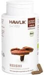HAWLIK Vitalpilze Bio Reishi Extrakt Kapseln - 240 Kapseln - Mit Vitamin C -
