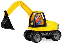 Lena 01621 - Truckies Bagger, stabiles Baustellen Fahrzeug ca. 25 cm, Bunt