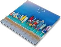 Beurer GS 215 Boats Glaswaage, digitale Personenwaage mit Magic-Display,