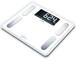 Beurer BF 410 white Diagnosewaage Signature Line, pr&auml;zise K&ouml;rperanalyse f&uuml;r bis zu