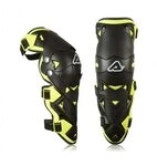 Acerbis Impact Evo 3.0 Knieprotektoren, schwarz/gelb, Einheitsgr&ouml;&szlig;e