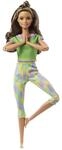 Barbie gxf05,mattel Made to Move Serie Wellness Puppen, Mehrfarbig
