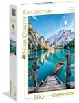 Clementoni 35039 Braies Lake &ndash; Puzzle 500 Teile ab 9 Jahren, buntes