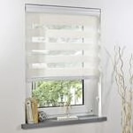 Liedeco Duo-Rollo, Doppelrollo mit Blende | Natur | B 60 x H 160 cm