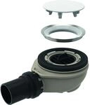 Geberit Duschwannenablauf f&uuml;r Duschfl&auml;che Setaplano, Sperrwasserh&ouml;he 50 mm,