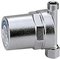 Caleffi Wasserschlagd&auml;mpfer Messing, verchromt 3/4" IG x 3/4" AG 525150