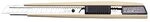 NT Cutter Cuttermesser A-300 RP (9mm, Kunststoff, Farbe: Elfenbein, mit Taste) 489660