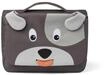 Affenzahn Vorschultasche in Form eines Hundes, in der Farbe grau, reflektierend,