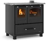 Nordica Family Holzherd, 4,5 rechts, aus porzellaniertem Stahl, Nennleistung 9 kW,