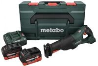Metabo Akku-S&auml;bels&auml;ge SSE 18 LTX BL (602267810) 18V 2x LiHD; Ladeger&auml;t ASC...