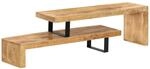 vidaXL Mangoholz Massiv TV Schrank Board Lowboard Fernsehtisch Fernsehschrank