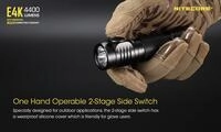 Nitecore E4K - LED Taschenlampe Extrem Hell - 4400 Lumen IP68 LED Wasserdicht ([