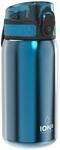 ION8 Kinder Trinkflasche, Edelstahl Leicht 400ml, Nicht Isoliert, Auslaufsicher,