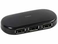Vivanco it-usbhub4 USB 2.0 480 Mbit/s schwarz Hub, Windows 10 Education,...