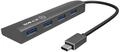Icy Box IB-AC6405-C 4-fach USB-Hub mit USB Type-C Kabel und 4x USB 3.0 (Type-A)