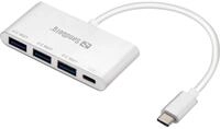 Sandberg USB C bis 3xUSB 3.0 Hub PD