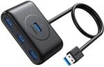 UGREEN 4 Port USB 3.0 Hub Super Speed Verteiler 5Gbs f&uuml;r MacBook,Windows