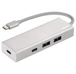 Hama USB 3.1 Type-C Hub, 4-fach (2x USB-A, 2x USB-C, 5 Gbit/s Super-Speed