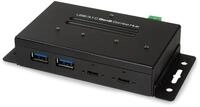 LogiLink UA0316 - USB-C 3.2 Gen 2, Combo Hub 4-Port, Industrieausf&uuml;hrung