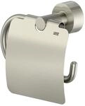 Lenz Toilettenpapierhalter Scala in Nickel &ndash; Mit Deckel