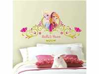 Disney Roommates Frozen Anna & ELSA Headboard, Mehrfarbig