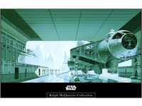 Komar Wandbild | Star Wars Classic RMQ Hangar Shuttle | Kinderzimmer, Jugendzimmer,