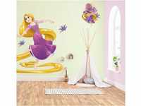 Disney selbstklebende und konturgeschnittene Vlies Fototapete von Komar - Rapunzel