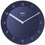 Braun Klassische Funkwanduhr Mitteleurop&auml;ische Zeitzone (MEZ/GMT+1) mit ruhigem