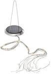 Esotec Solar Lichterb&uuml;ndel au&szlig;en, 100 Micro LEDs, warmwei&szlig;, Akku, Solarmodul,