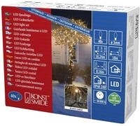 Konstsmide Micro LED Lichterkette, 40 bernsteinfarbene Dioden, 24V Au&szlig;entrafo,