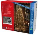 Konstsmide Micro LED Compactlights Baummantel mit Ring, 6 Str&auml;nge &agrave; 180 Dioden, 8h