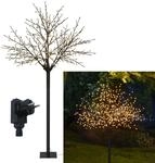 Bonetti LED Lichterbaum mit 500 warm-wei&szlig;en Lichtern beleuchtet, 220 cm hoch, die