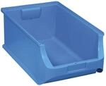 Allit 456216 Sichtbox Gr&ouml;&szlig;e 5 500 x 310 x 200 mm in blau