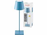 SIGOR Nuindie - Dimmbare LED Akku-Tischlampe Indoor & Outdoor, IP54