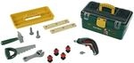 Theo Klein 8609 Bosch Werkzeugbox|Mit batteriebetriebenem Akkuschrauber Ixolino|Inkl.