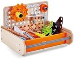 Hape Junior Inventor T&uuml;ftler Werkzeugkasten Experimentierset, Mint-Spielzeug, ab 4