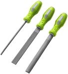 HABA Terra Kids Holzraspel-Set &ndash; Kinderwerkzeug-Set mit 3 Raspeln (rund, halbrund,