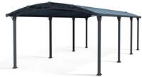 Palram Arcadia 8500 Carport Aluminium & Verzinkter Stahl 5x3,5 m, &Uuml;berdachung,