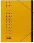 SIGEL ELBA chic-Ordnungsmappe, A4 gelb, F&permil;Cher 1-7, Karton VE = 1