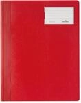DURABLE Hunke & Jochheim Schnellhefter, Hartfolie, DIN A4 &uuml;berbreit, rot