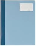 Durable 250006 Hunke & Jochheim Schnellhefter, Hartfolie, DIN A4 &uuml;berbreit, blau