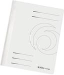 Herlitz 11092749 Schnellhefter A4 aus Karton gefaltet in wei&szlig;