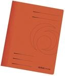 Herlitz Schnellhefter A4 Karton, gefaltet, orange intensiv, 10 St&uuml;ck