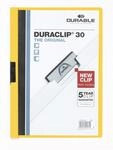 DURACLIP 30 A4 Clip Folder | Holds Up-to 30 Sheets of A4 Paper | Robust Metal Sprung