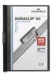Durable Klemm-Mappe Duraclip Original 60 (f&uuml;r 1-60 Blatt A4), 25 St&uuml;ck, schwarz,