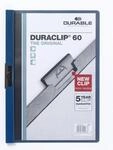Durable 2209-07 Klemmmappe dunkelblau