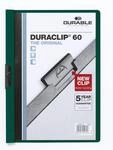 Durable Klemm-Mappe Duraclip Original 60 (f&uuml;r 1-60 Blatt A4), 25 St&uuml;ck,