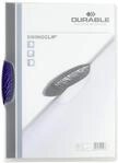 DURABLE Hunke & Jochheim Klemm-Mappe SWINGCLIP&reg;, PP, 30 Blatt, dunkelblaue Klemme,
