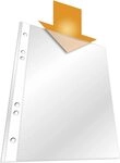 DURABLE 265019 Hunke & Jochheim Prospekth&uuml;lle, oben offen, DIN A5, PP, transparent,