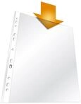 Durable 265919 Prospekth&uuml;llen (DIN A4 Economy-Ausf&uuml;hrung 0,035 mm) 100 St&uuml;ck